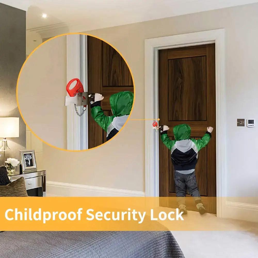 Portable Metal Door Lock Anti-Theft Security - ACO Marketplace