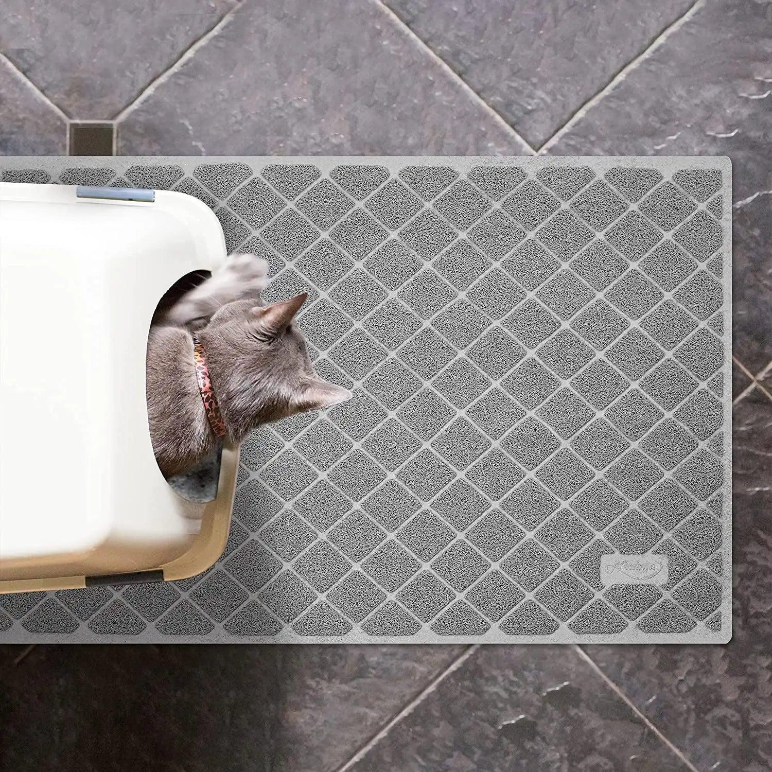 Premium Non-Slip Cat Litter Mat - ACO Marketplace