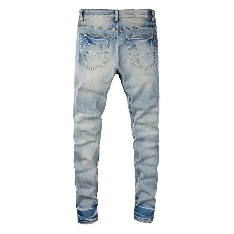 Ripped Patch Jeans - ACO Marketplace