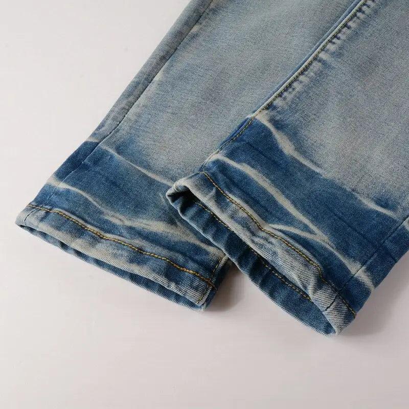 Ripped Patch Jeans - ACO Marketplace