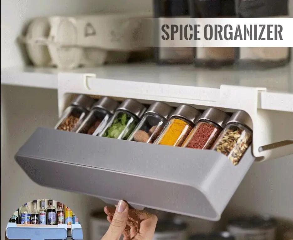 Self-adhesive Spice Organizer Rack - ACO Marketplace