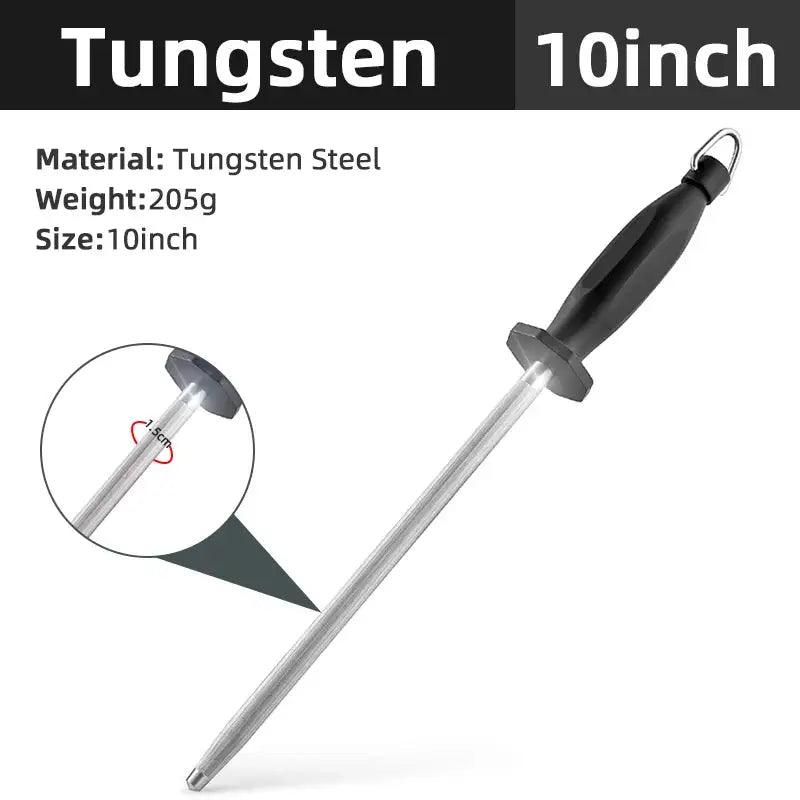 Sharpener Knife Sharpening Steel Curved Surface - ACO Marketplace
