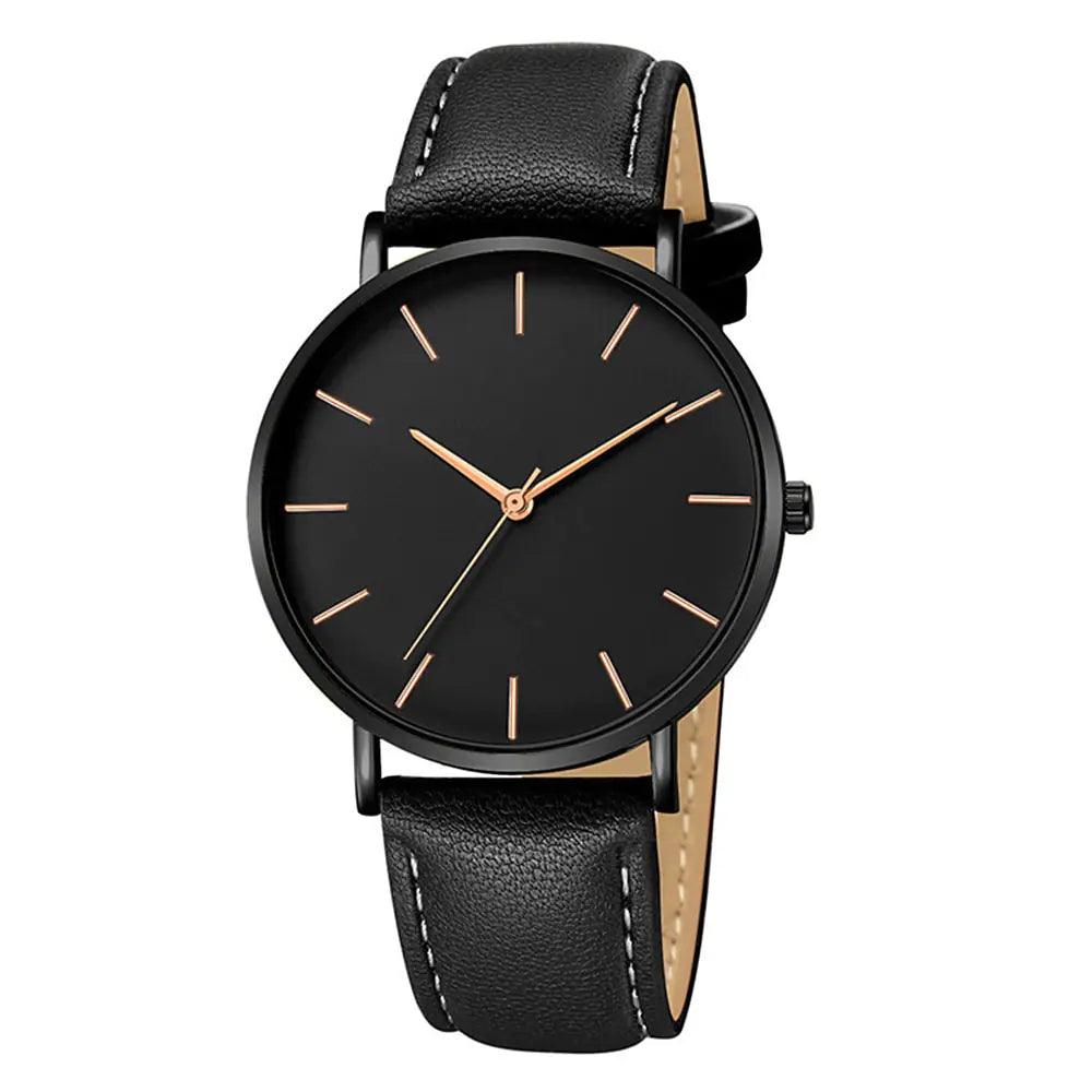 Simple Leather Men's Luxury Watches - ACO Marketplace