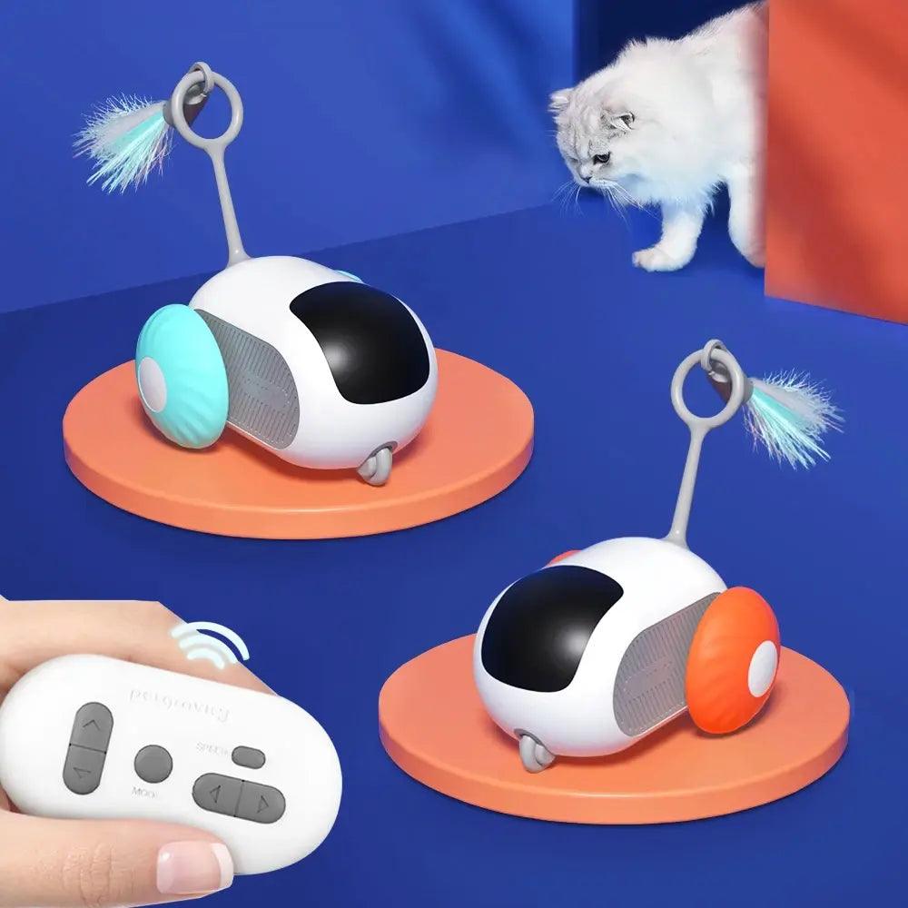 Smart Cat Toy Automatic Remote Controlled Car Interactive Pet Supplies - ACO Marketplace