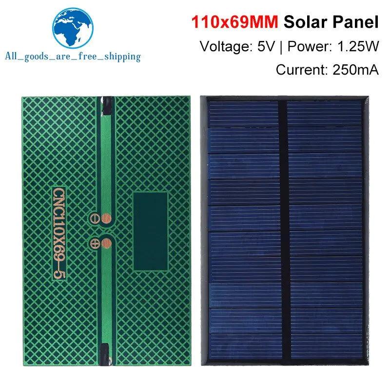 Solar Panel 5V 250MA 1.25W - ACO Marketplace