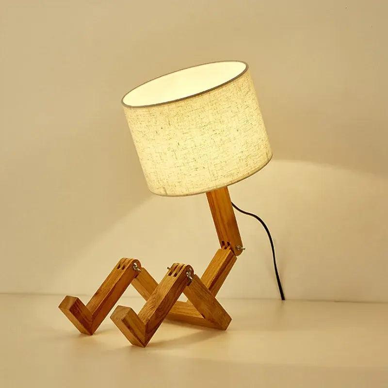 Table Lamp Robot Shape - ACO Marketplace