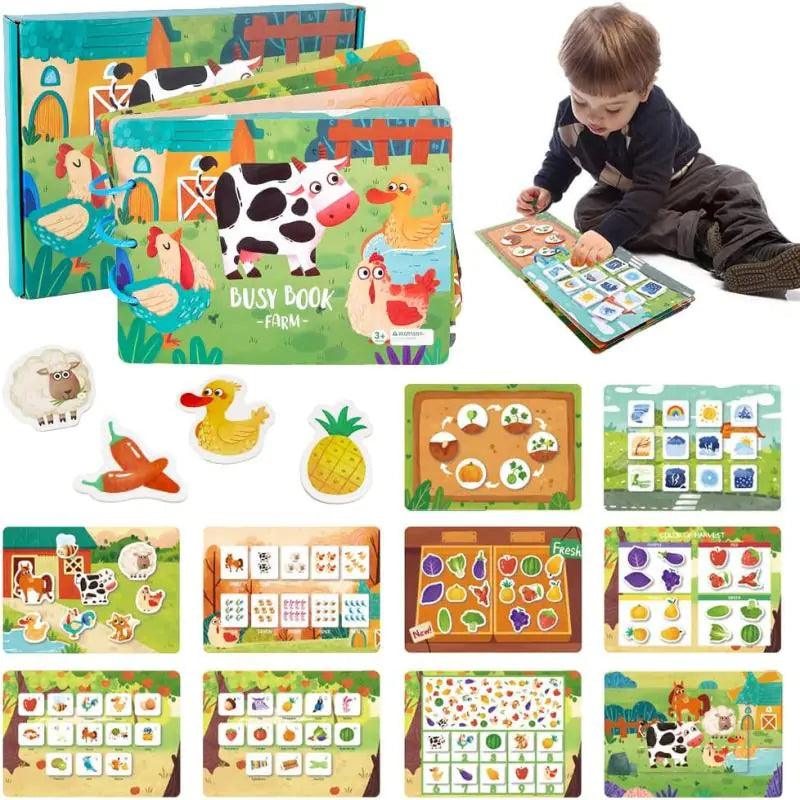 The Busy Book-Designed for Cognitive Development - ACO Marketplace