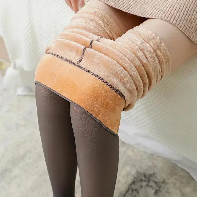 Thicken Winter Thermal Fleece Lined Tights - ACO Marketplace