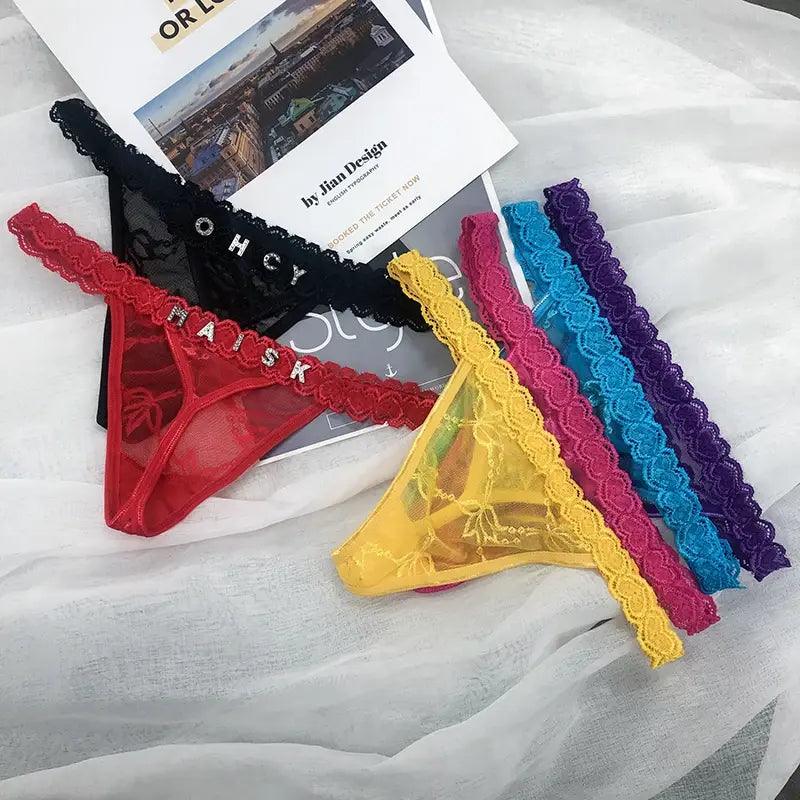 Thong Lace Bikini Panties - ACO Marketplace