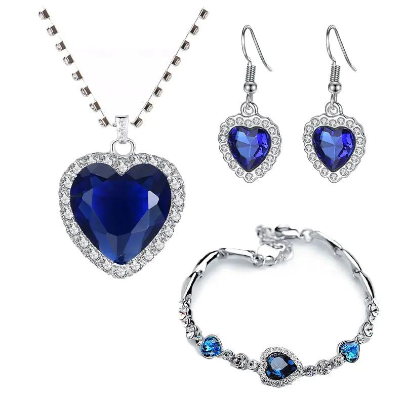 Titanic Heart of Ocean Inspired Jewelry for Women - ACO Marketplace
