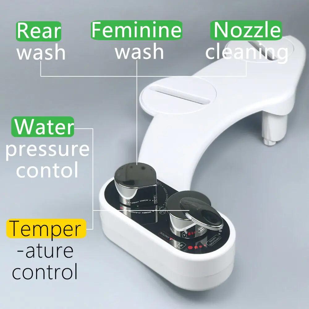 Toilet Seat Attachment Shattaf Sprayer - ACO Marketplace