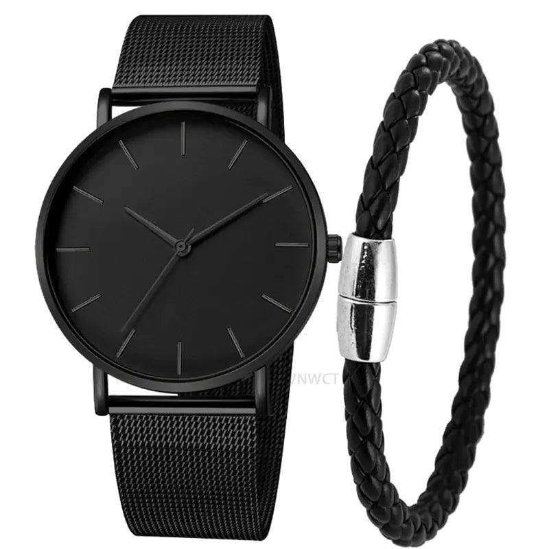 Ultra-Thin Magnetic Mesh Sport Watch - ACO Marketplace