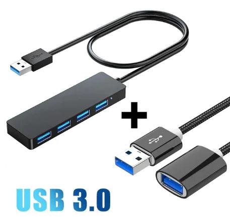USB 3.0 Hub 4 Port + USB Extender - ACO Marketplace