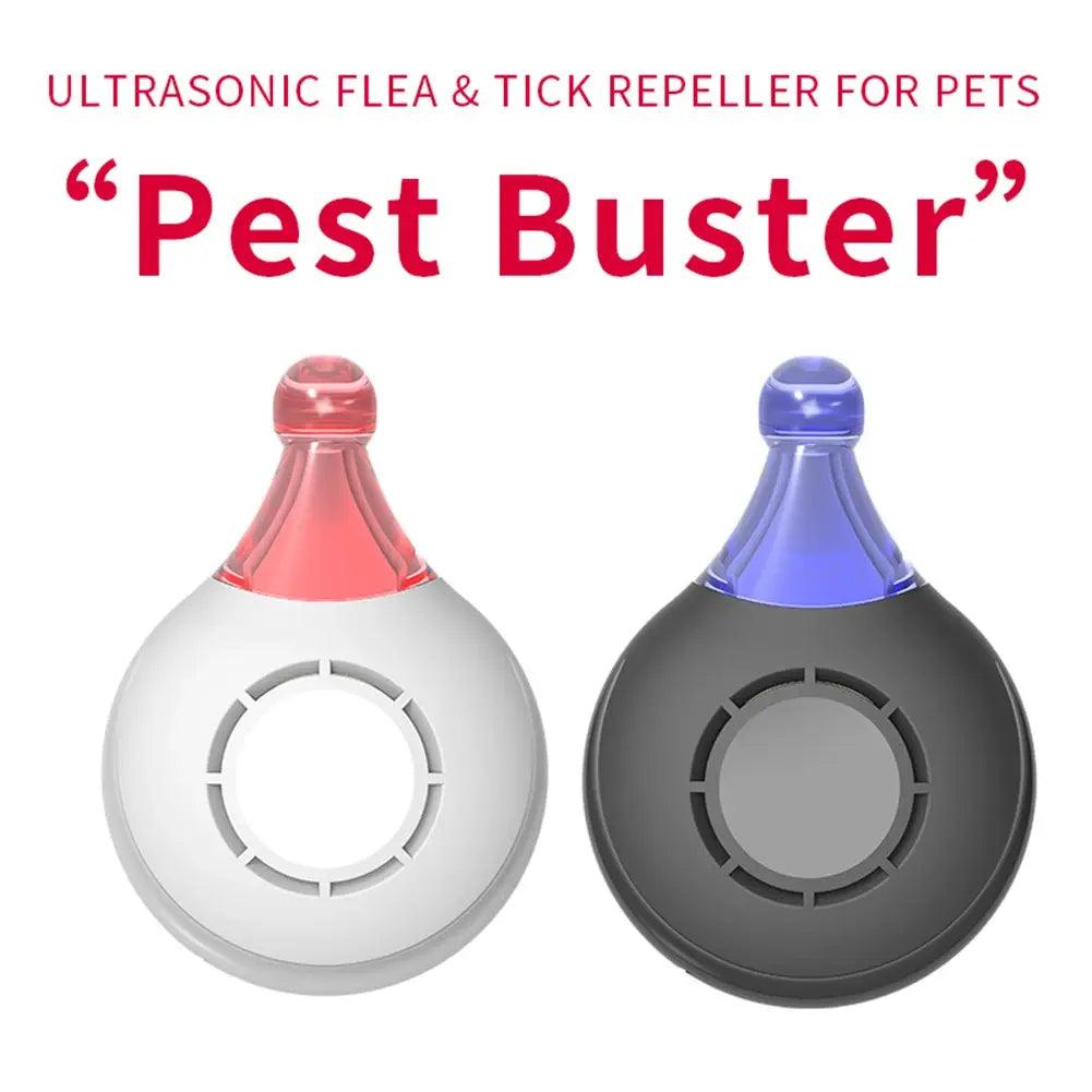 USB Rechargeable Ultrasonic Flea Tick Lice Repeller - ACO Marketplace