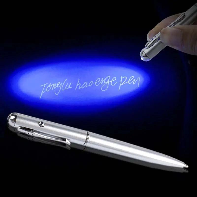 Uv Light Ballpoint Pen With Invisible Ink - ACO Marketplace