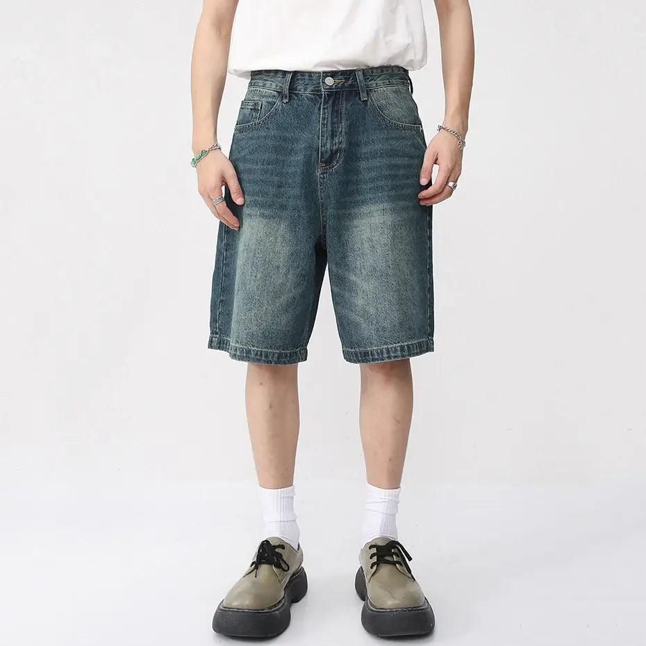 Vintage Blue Denim Shorts - ACO Marketplace