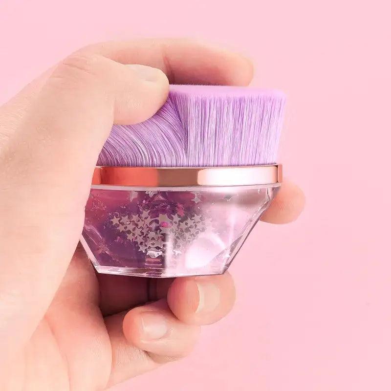 Violet Glitter Nail Dust Brush - ACO Marketplace