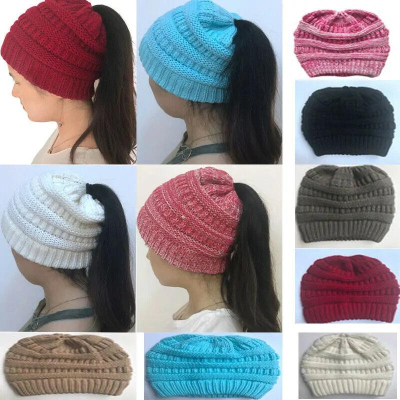 Women Beanietail Messy High Bun Ponytail - ACO Marketplace